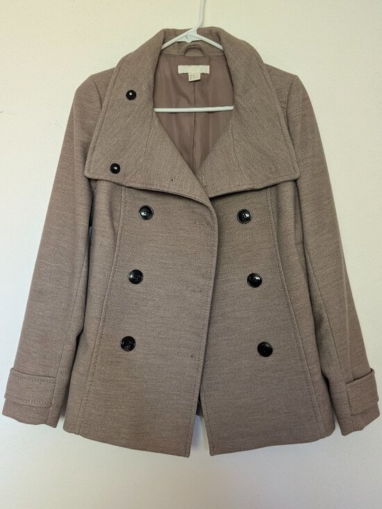 H&M Jackets & Blazers - H&M Peacoat